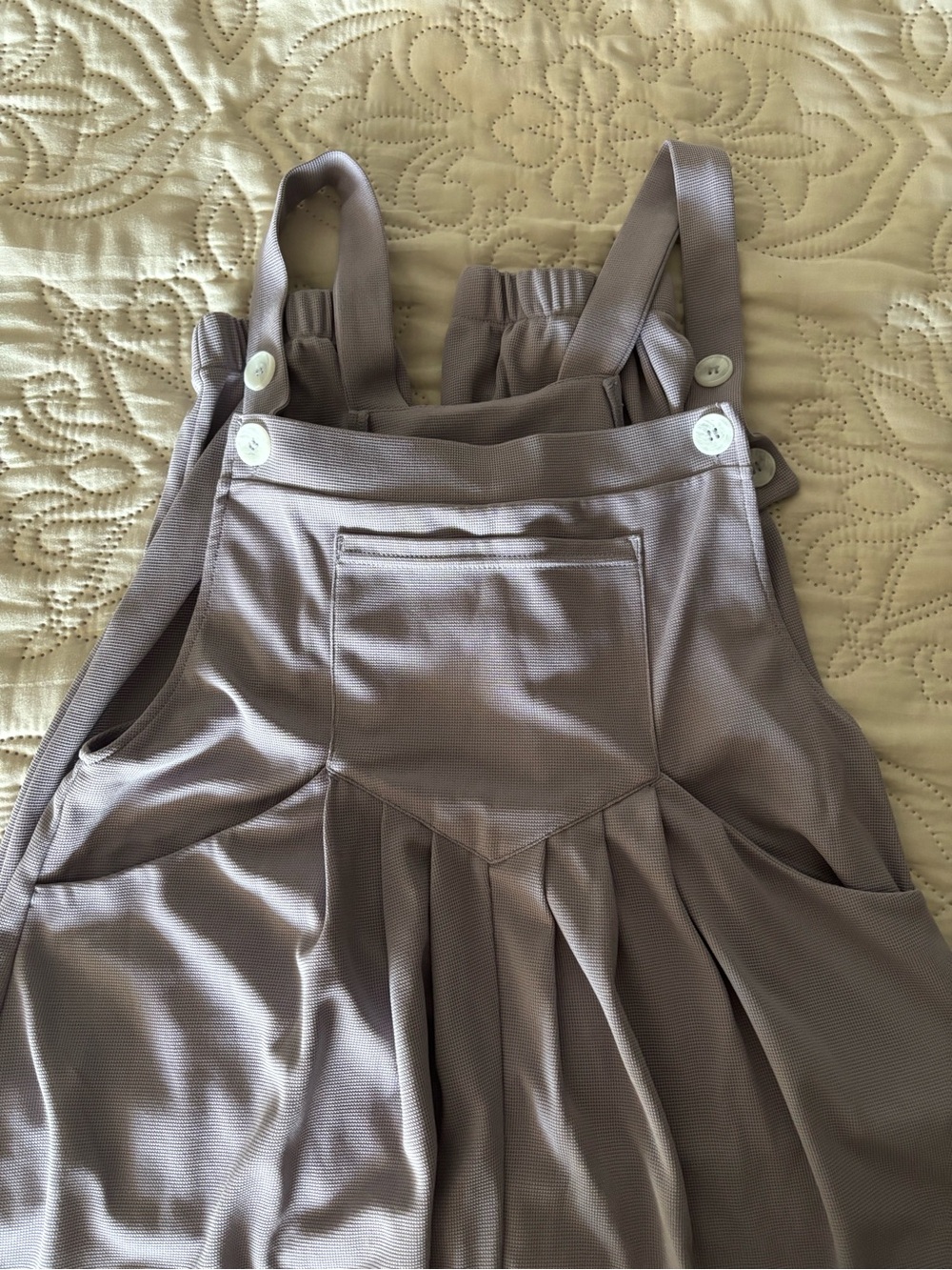 Halara Pockets Waffle Casual Jogger Overalls Size S - NWOT - Picture 9 of 13